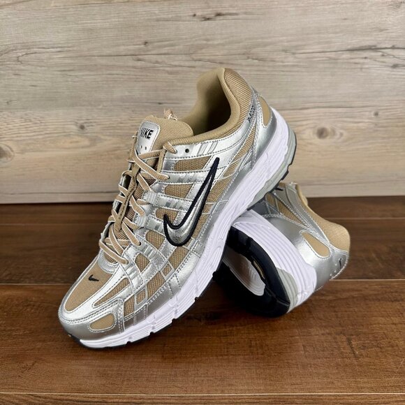【NIKE】★ナイキ★P-6000★HQ3030-200★Pure Platinum Nike P-6000 Khaki Metallic Pure Platinum Metallic Silver